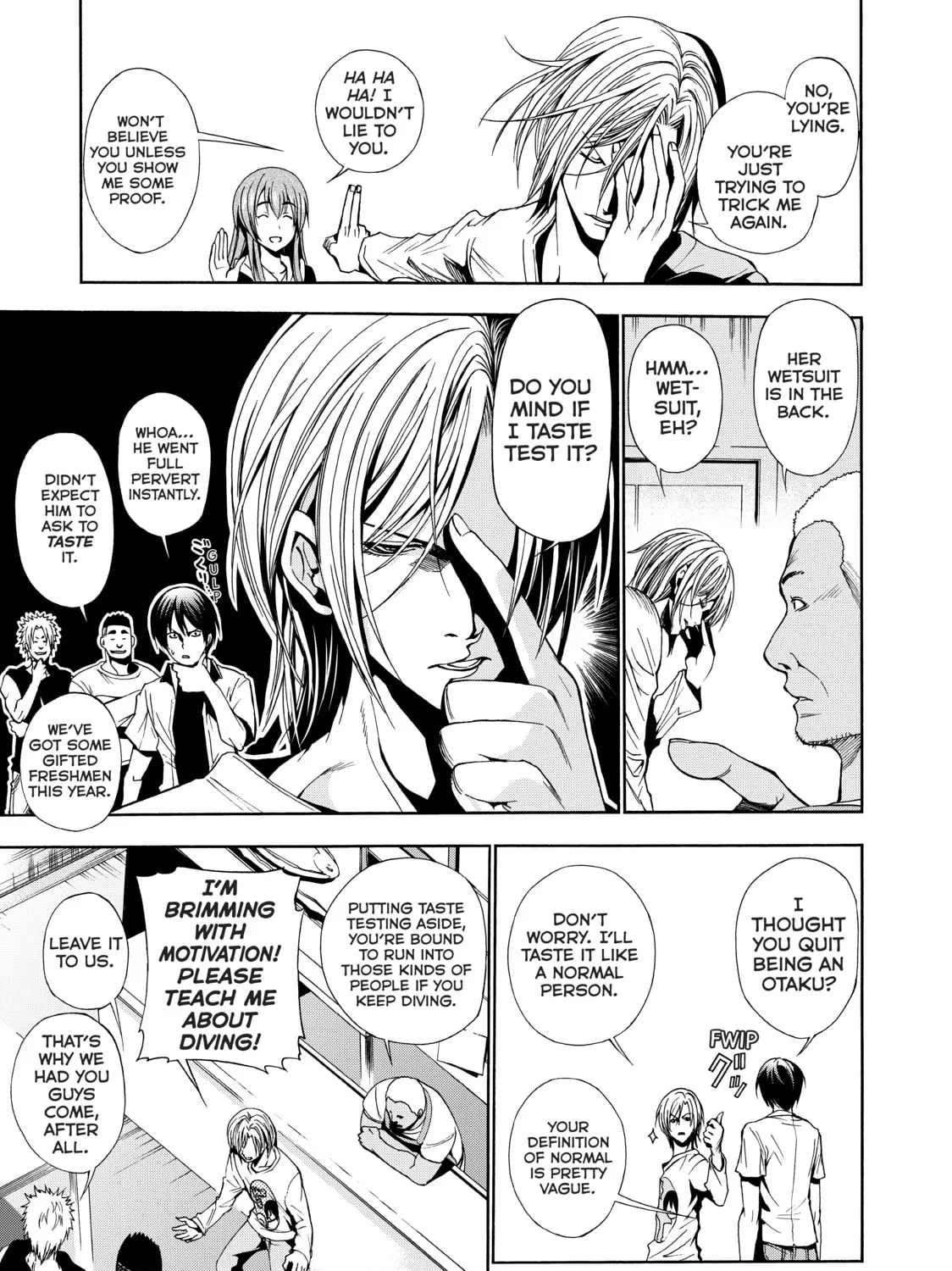 Grand Blue Dreaming Chapter 4 page 13 - 