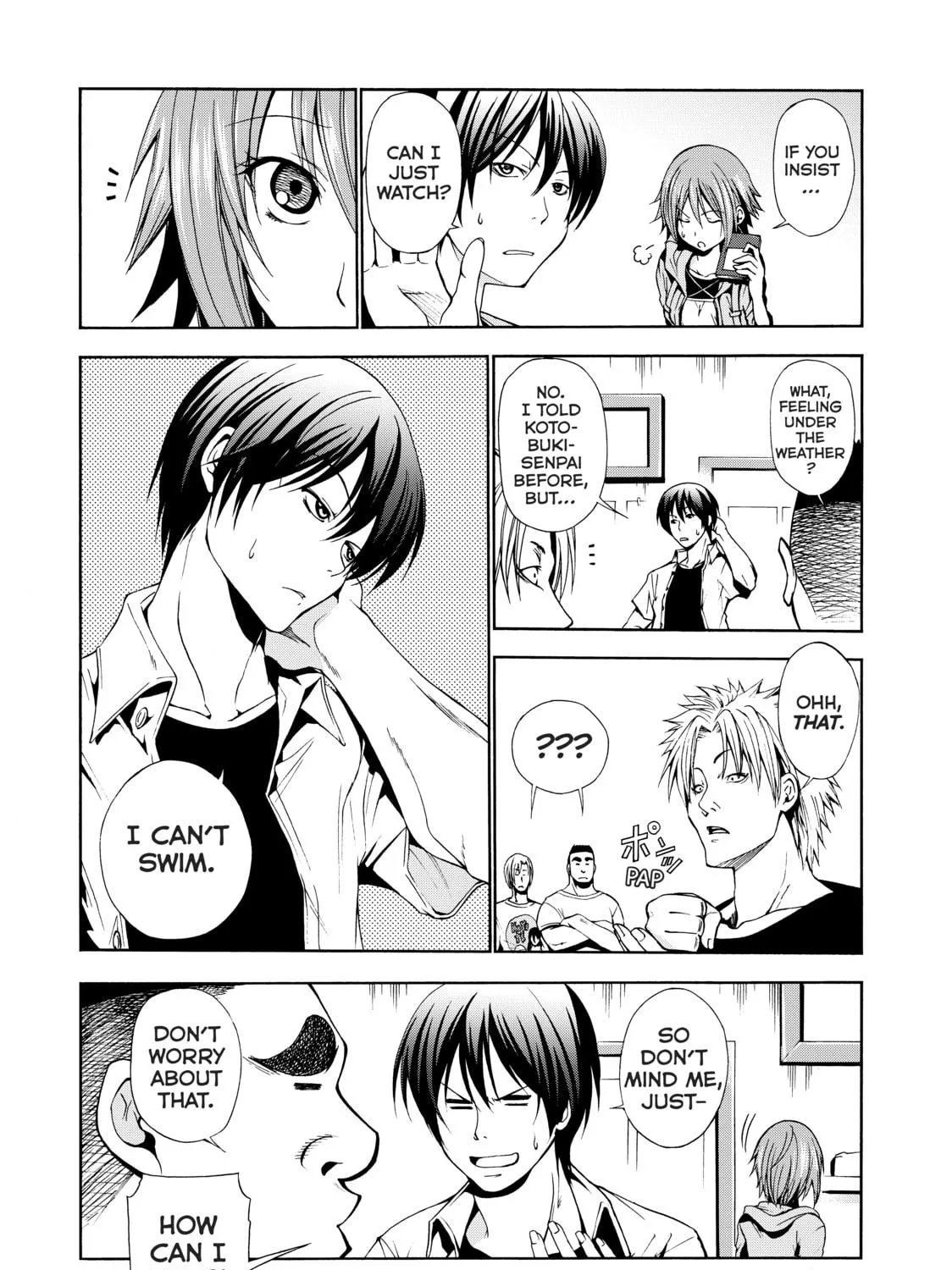 Grand Blue Dreaming Chapter 4 page 17 - 