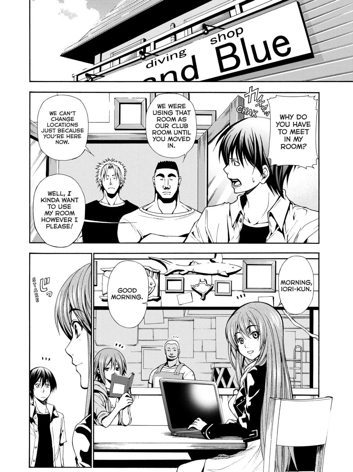 Grand Blue Dreaming Chapter 4 page 5 - 