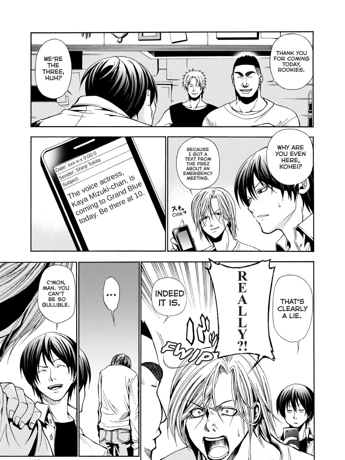 Grand Blue Dreaming Chapter 4 page 9 - 