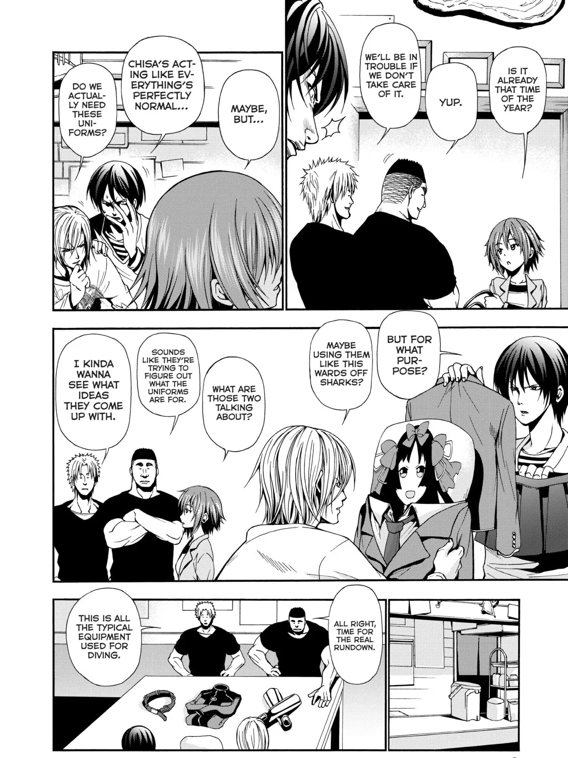 Grand Blue Dreaming Chapter 5 page 13 - 