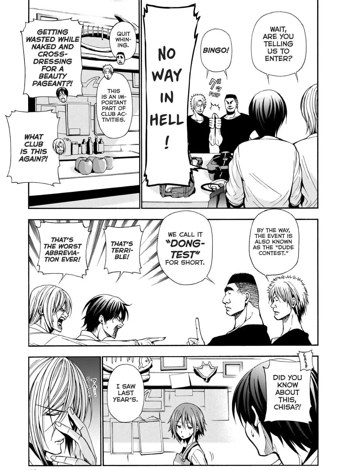 Grand Blue Dreaming Chapter 5 page 23 - 
