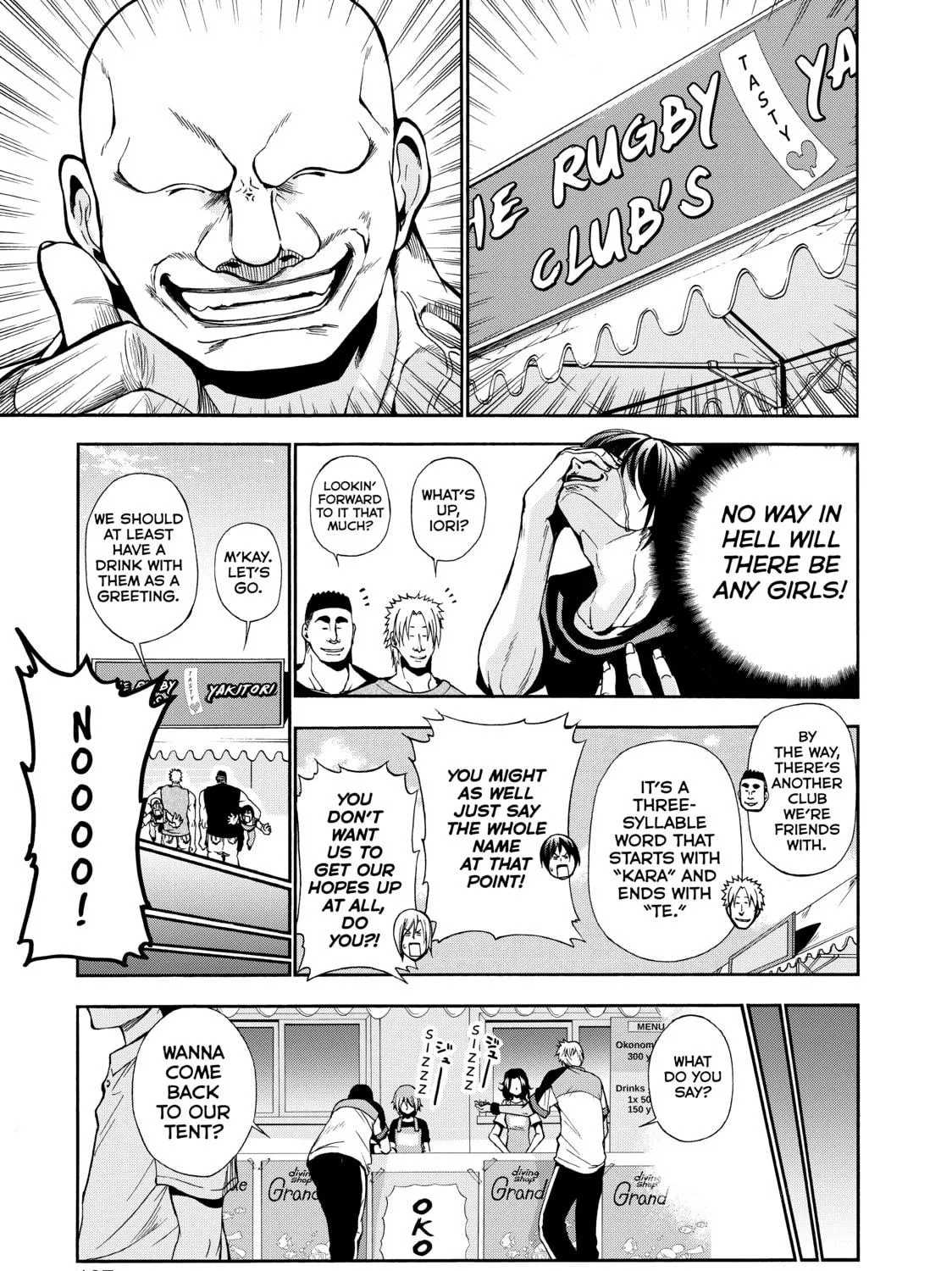 Grand Blue Dreaming Chapter 7 page 35 - 