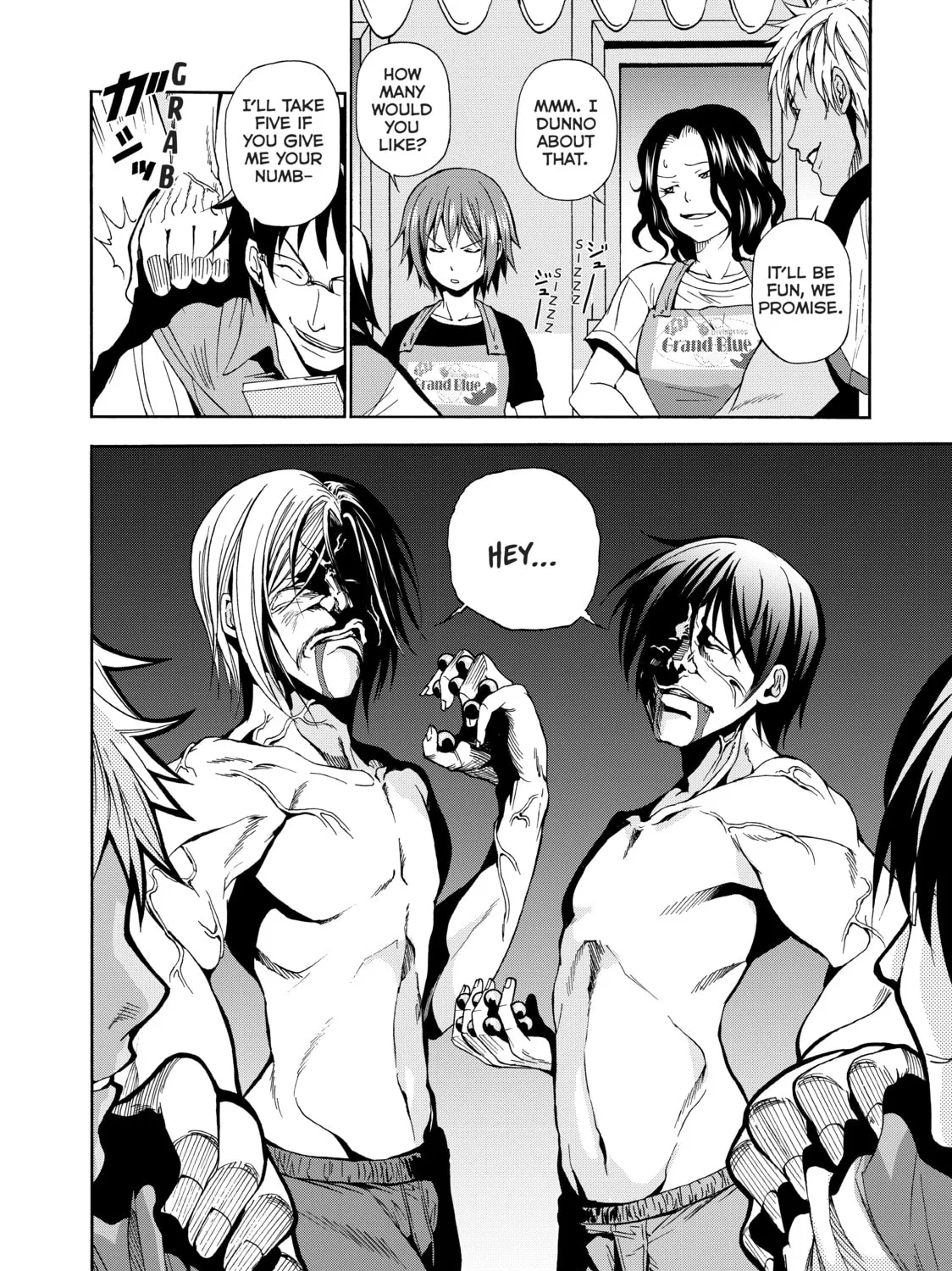 Grand Blue Dreaming Chapter 7 page 37 - 