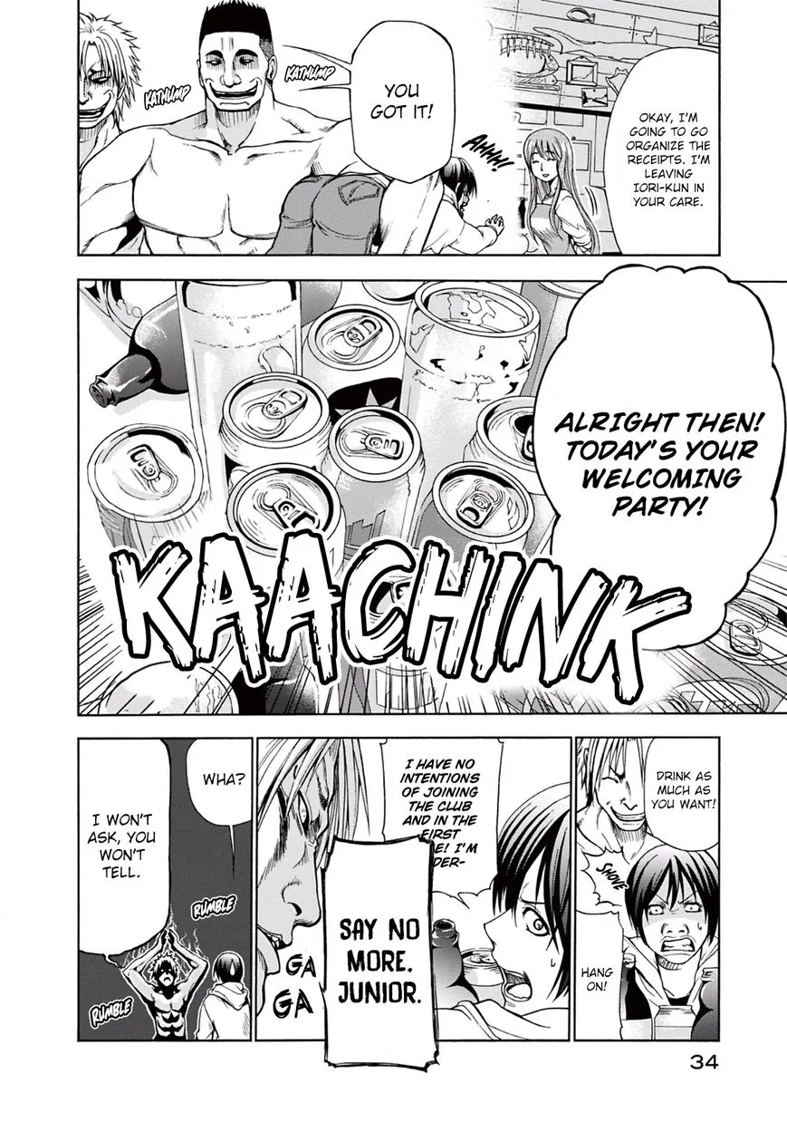Grand Blue Chapter 1 page 33 - 