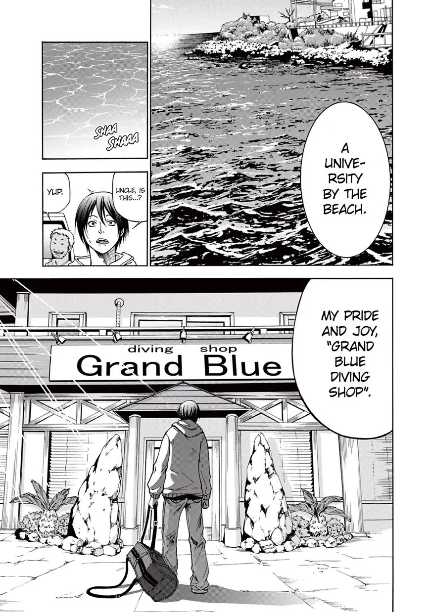 Grand Blue Chapter 1 page 7 - 