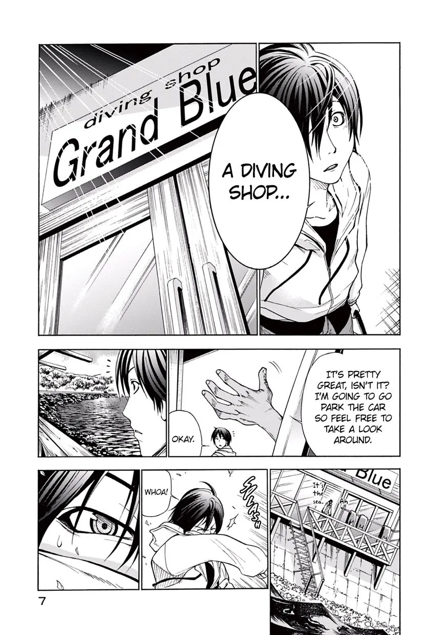 Grand Blue Chapter 1 page 8 - 