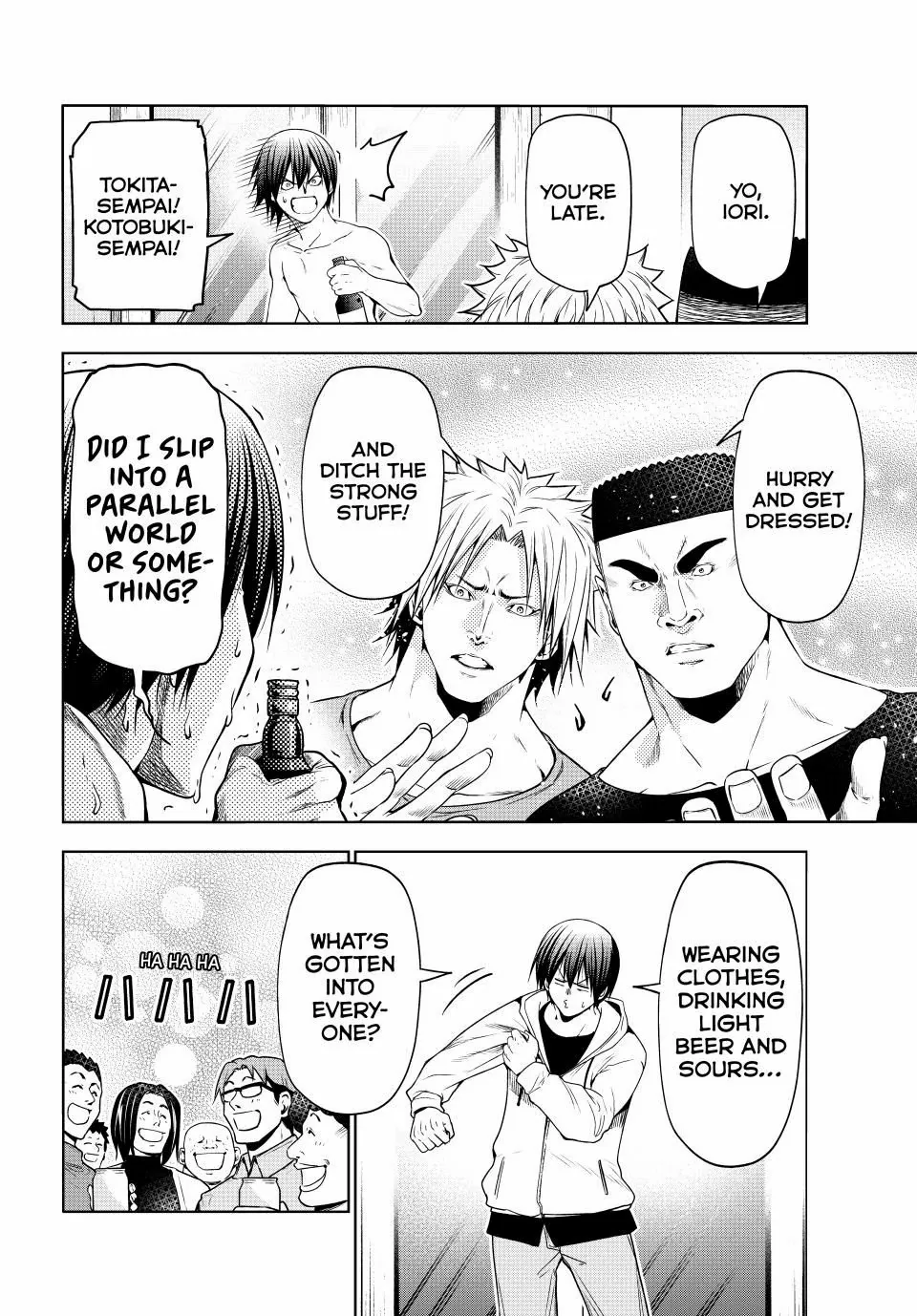 Grand Blue Chapter 100 page 13 - 