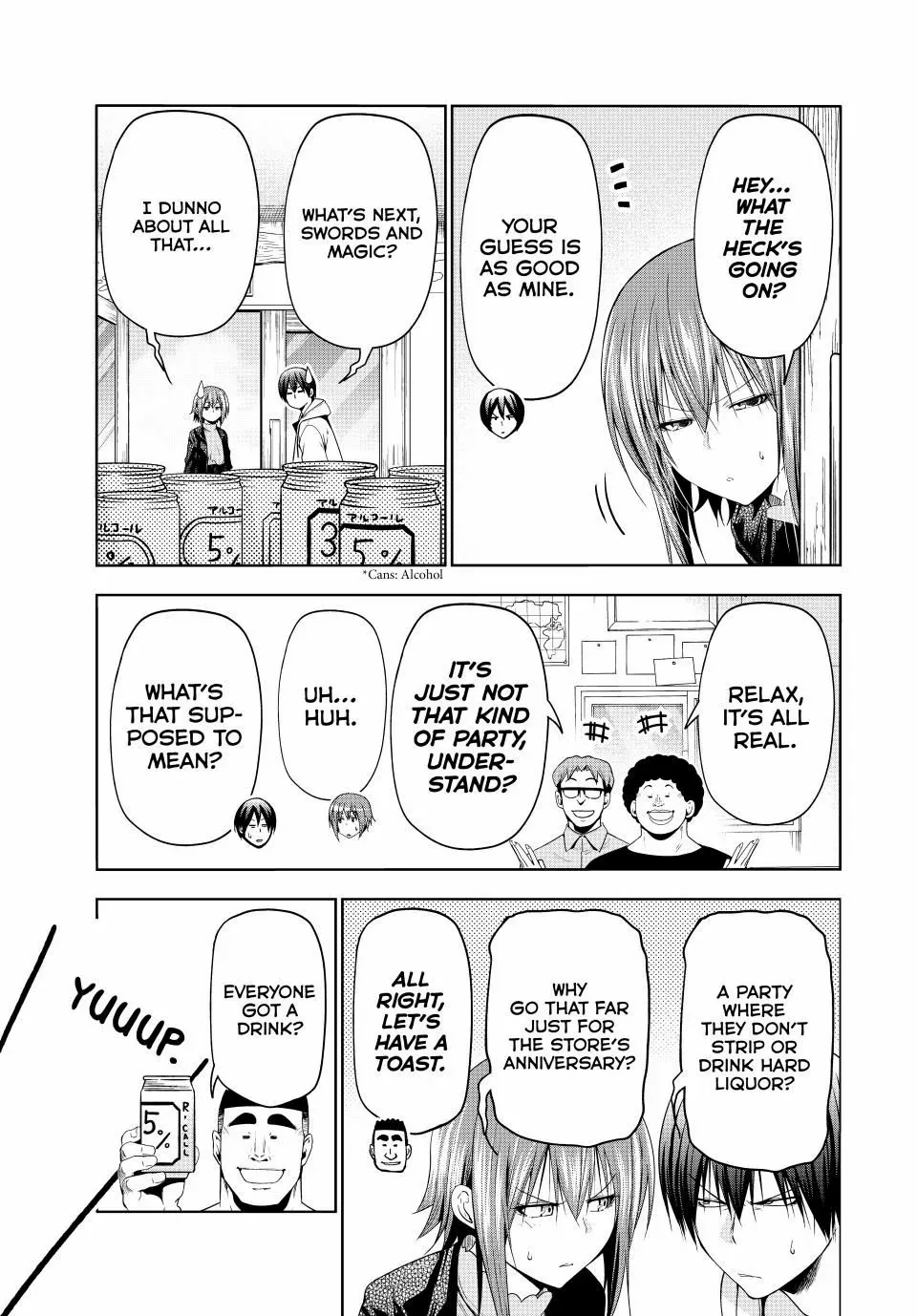 Grand Blue Chapter 100 page 14 - 