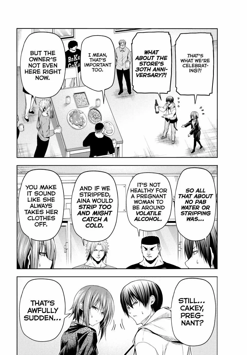 Grand Blue Chapter 100 page 17 - 