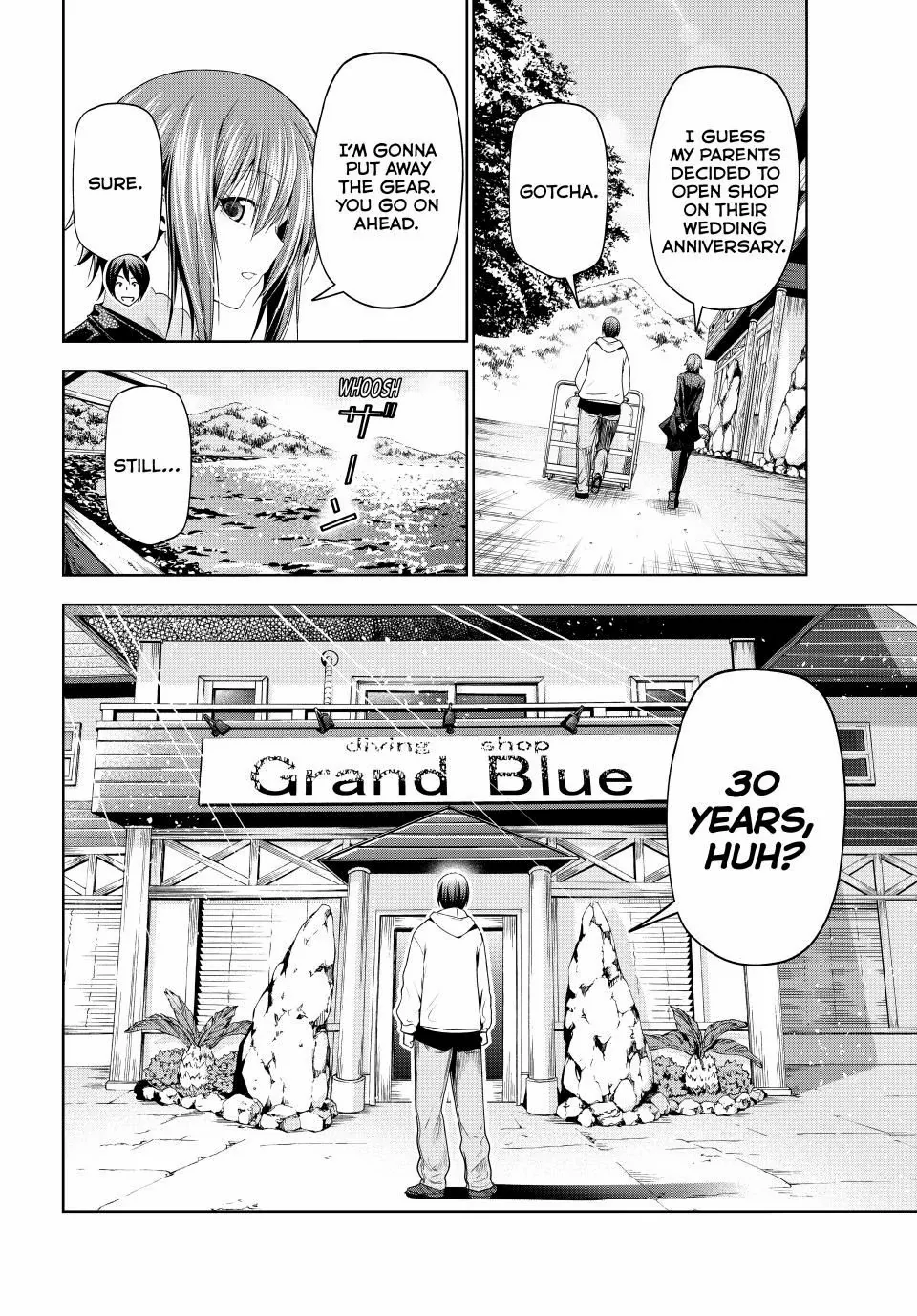 Grand Blue Chapter 100 page 6 - 