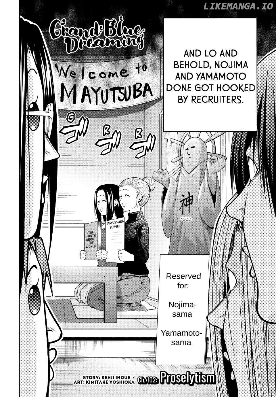 Grand Blue Chapter 102 page 3 - 