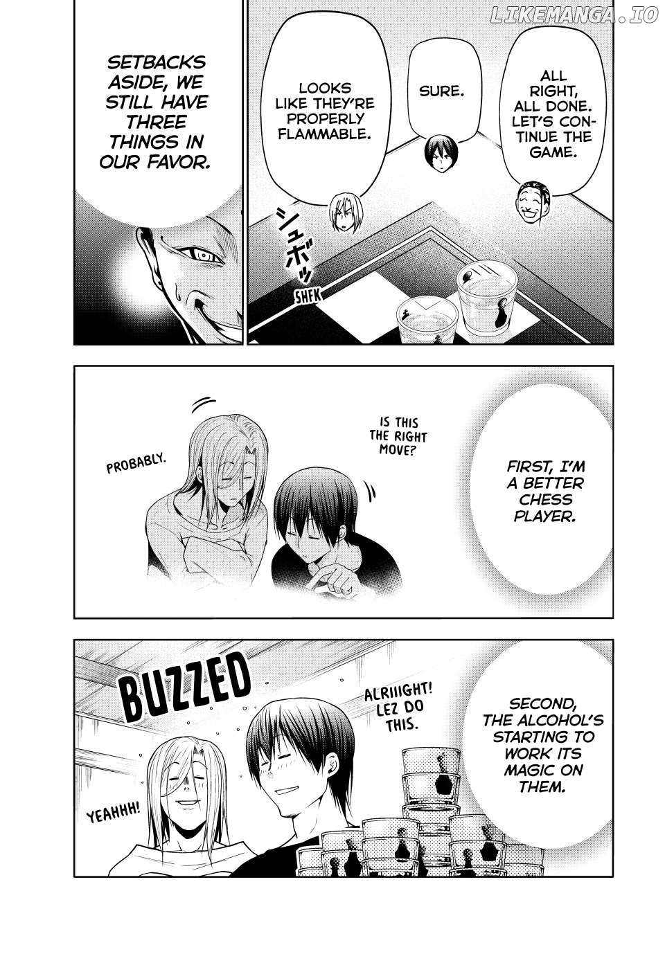 Grand Blue Chapter 102 page 36 - 