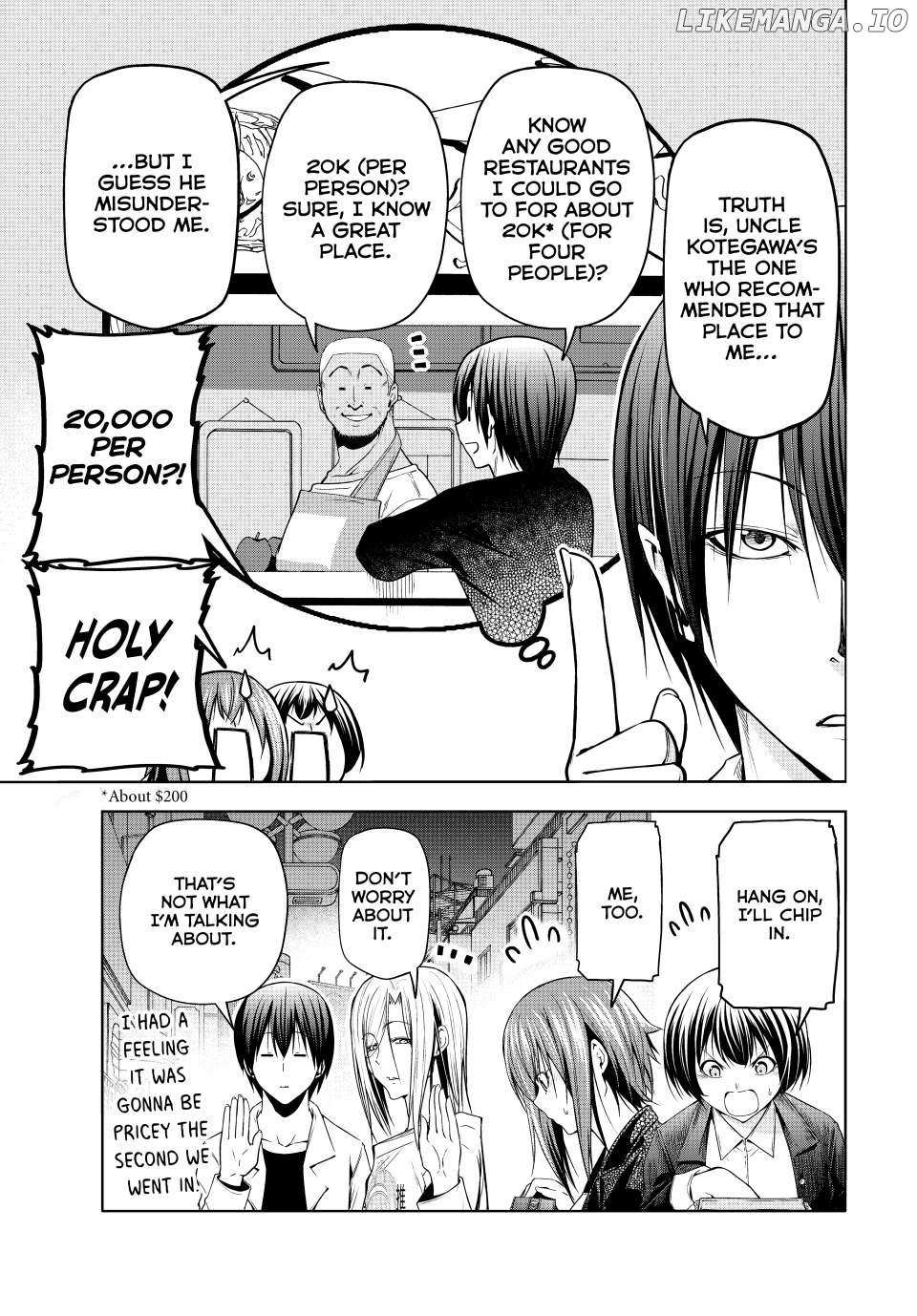Grand Blue Chapter 103 page 21 - 