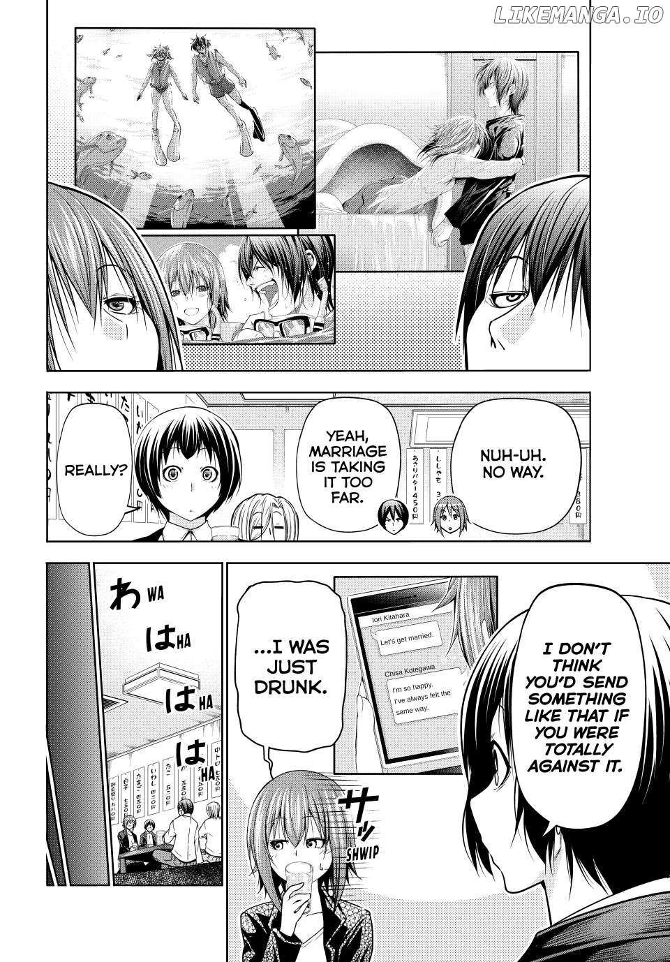 Grand Blue Chapter 103 page 34 - 