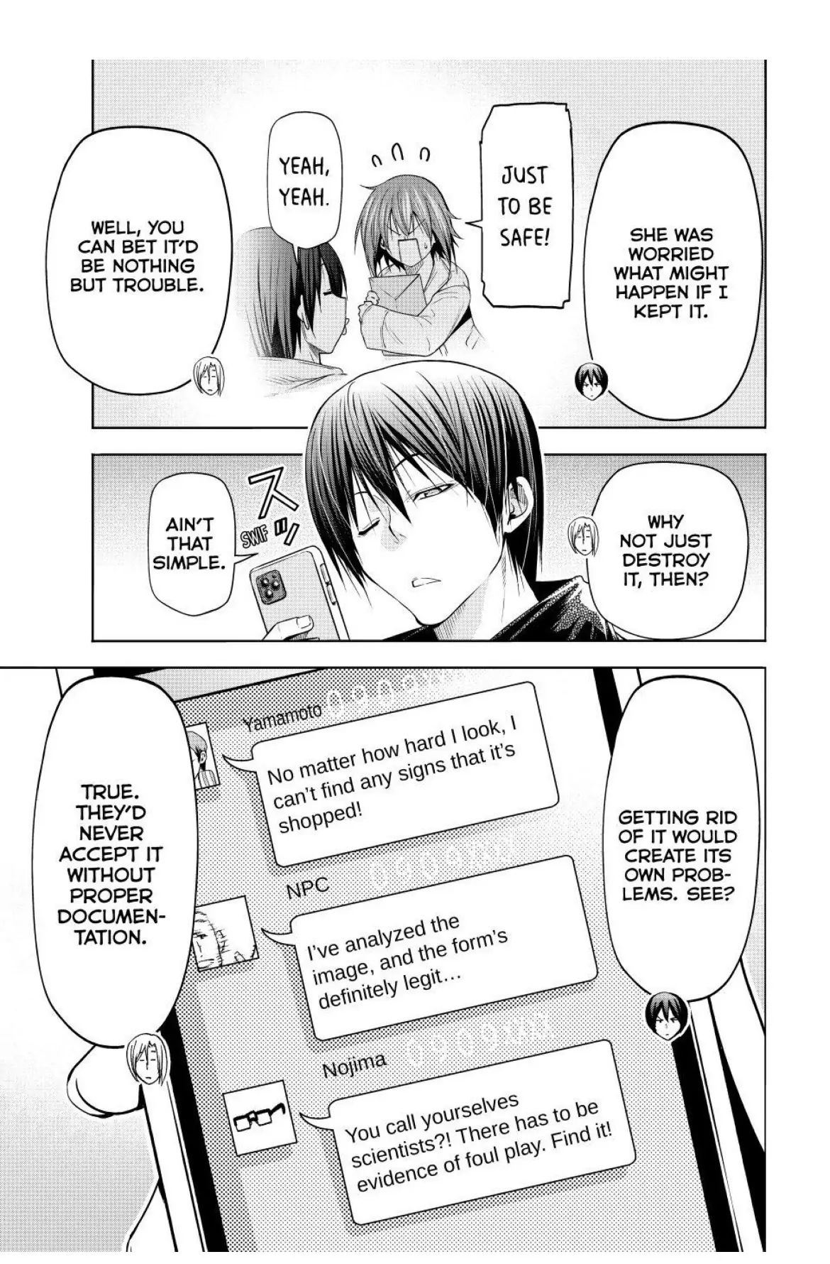 Grand Blue Chapter 104 page 6 - 