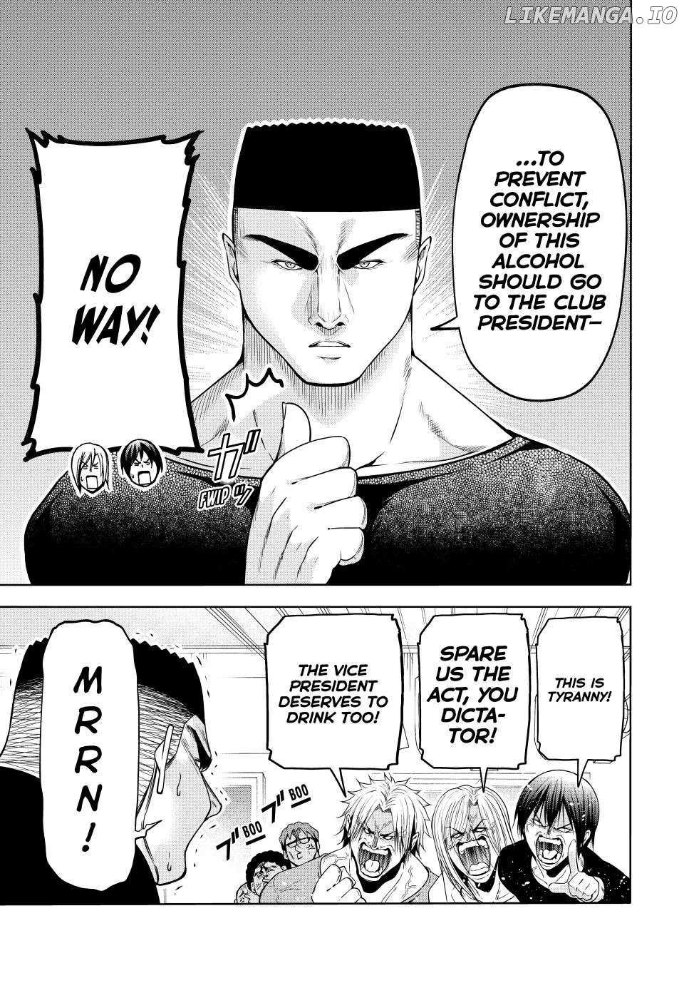 Grand Blue Chapter 105 page 14 - 