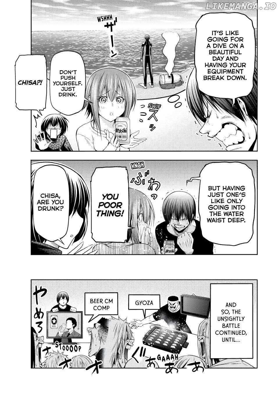 Grand Blue Chapter 105 page 34 - 