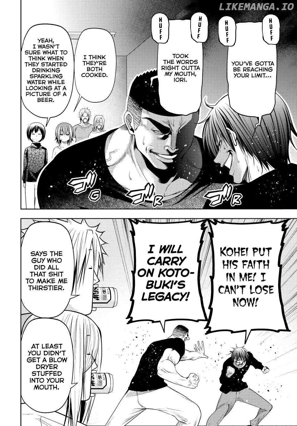 Grand Blue Chapter 105 page 35 - 