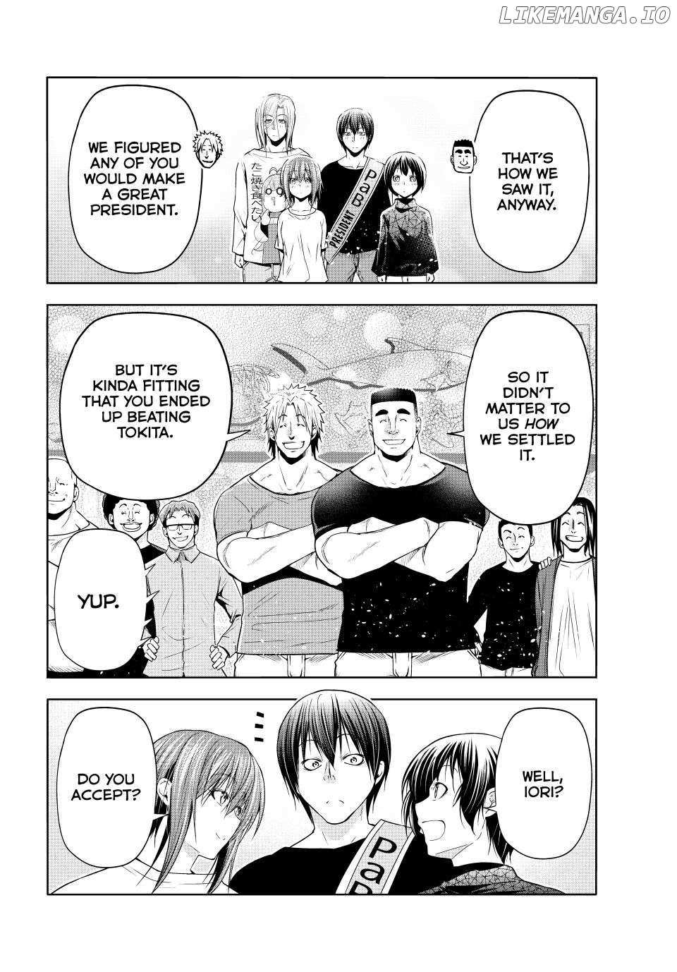 Grand Blue Chapter 105 page 45 - 