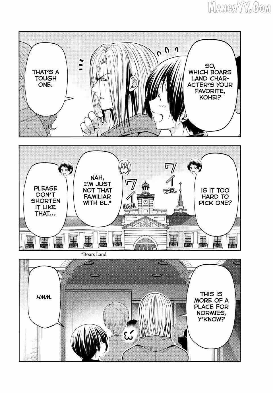 Grand Blue Chapter 106 page 34 - 
