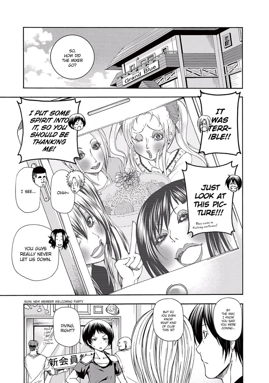 Grand Blue Chapter 11 page 3 - 