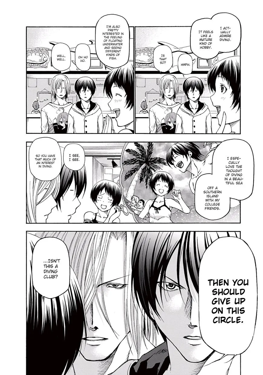 Grand Blue Chapter 11 page 4 - 