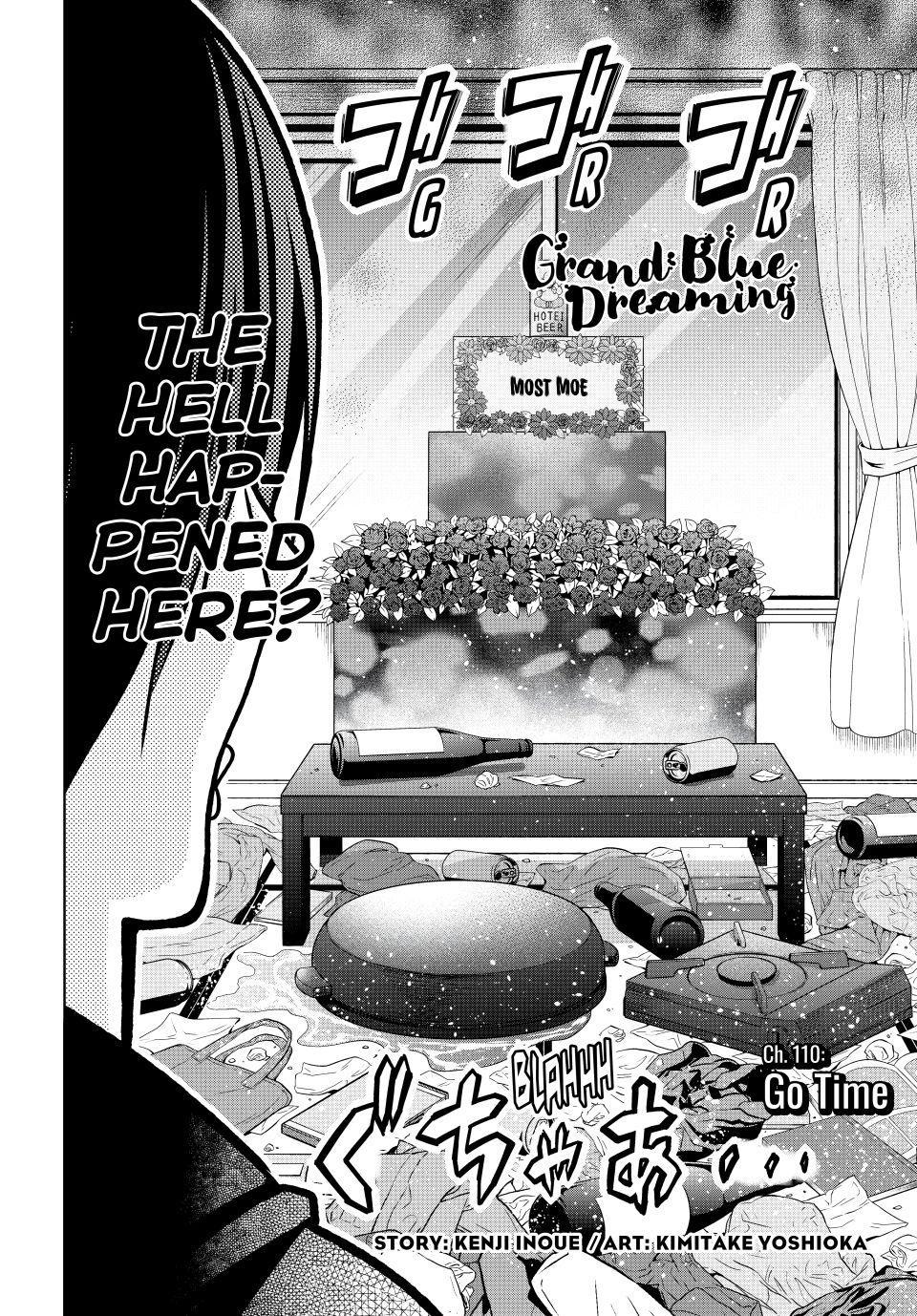 Grand Blue Chapter 110 page 2 - 