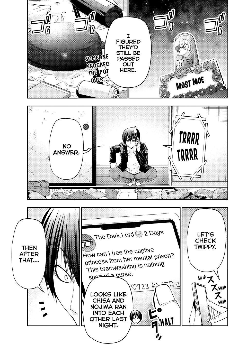Grand Blue Chapter 110 page 3 - 