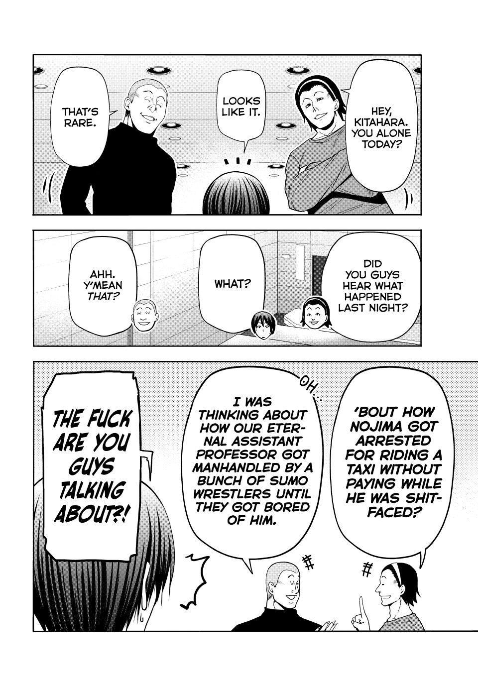 Grand Blue Chapter 110 page 8 - 
