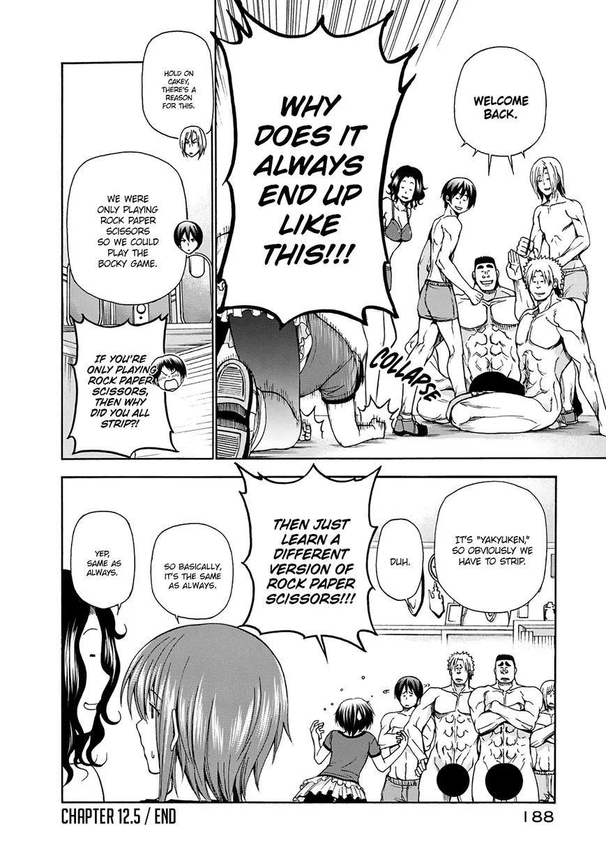 Grand Blue Chapter 12.5 page 18 - 