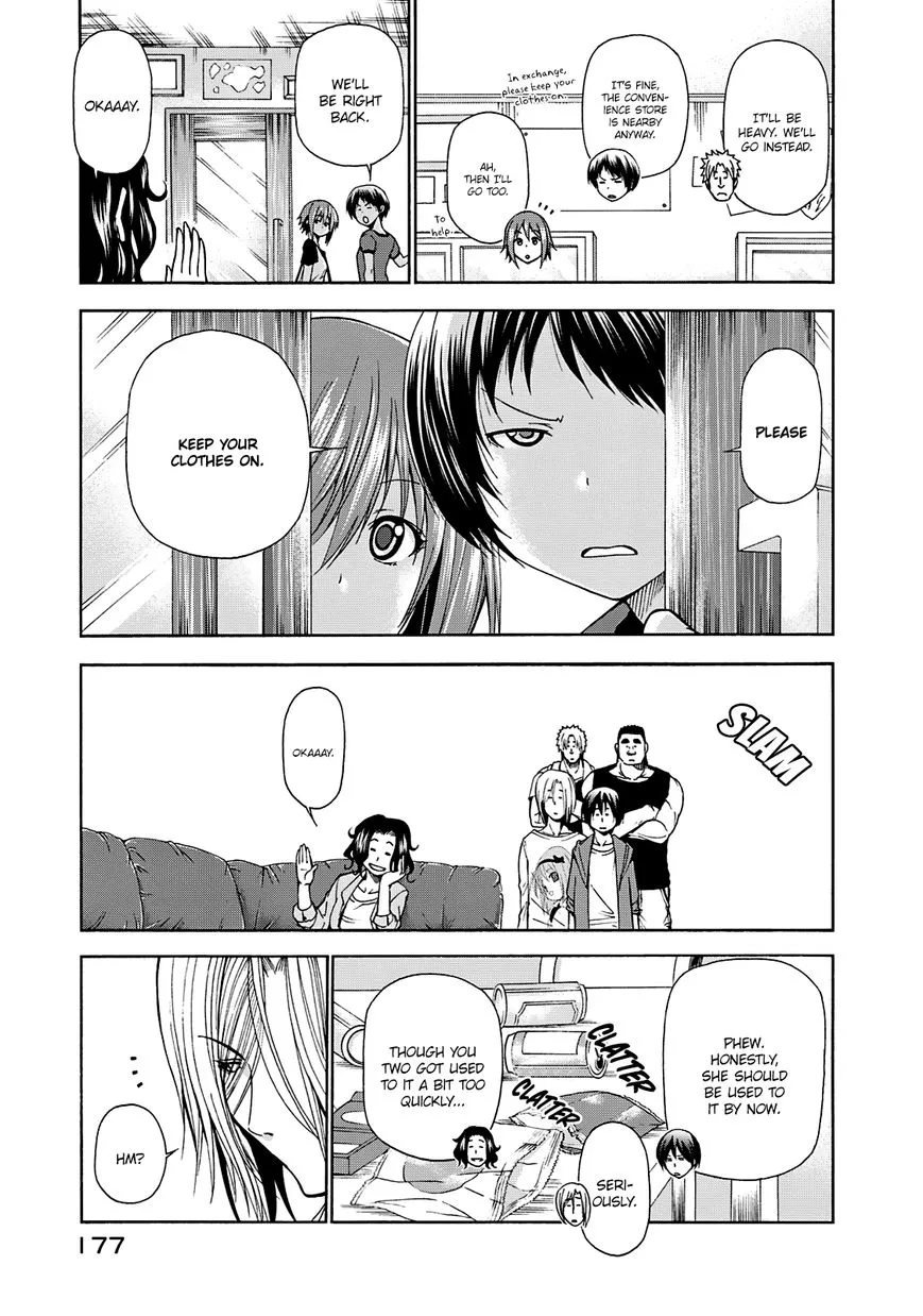 Grand Blue Chapter 12.5 page 8 - 