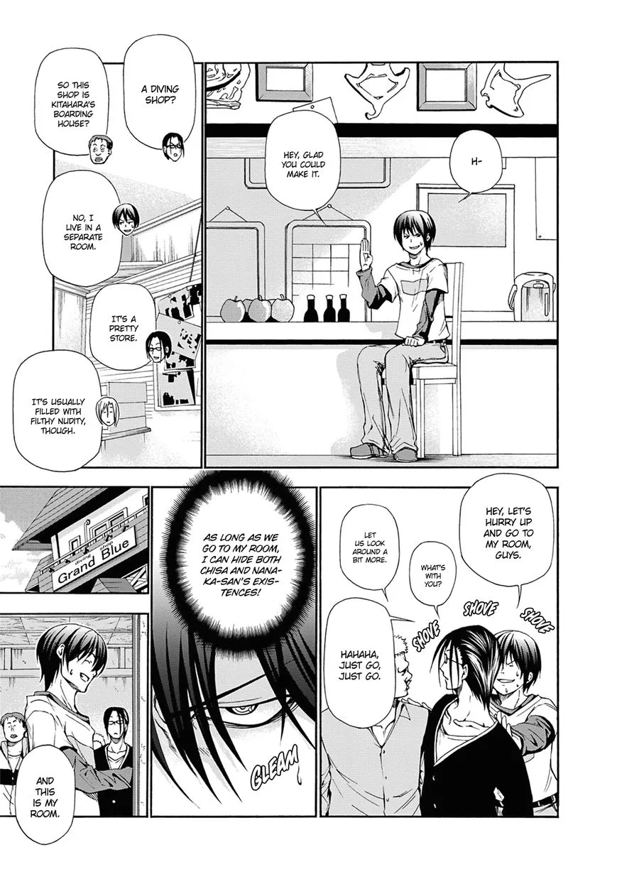 Grand Blue Chapter 13 page 11 - 