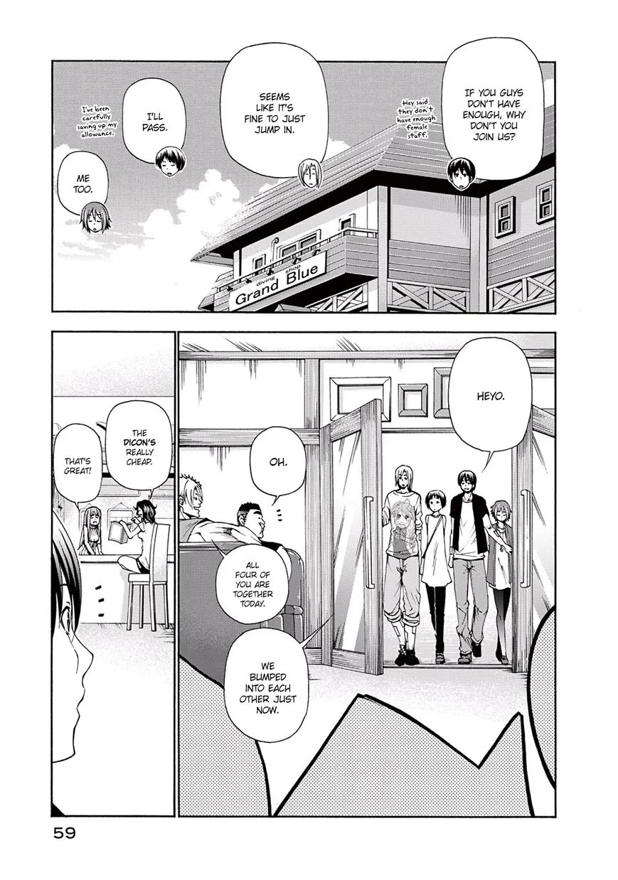 Grand Blue Chapter 15 page 4 - 