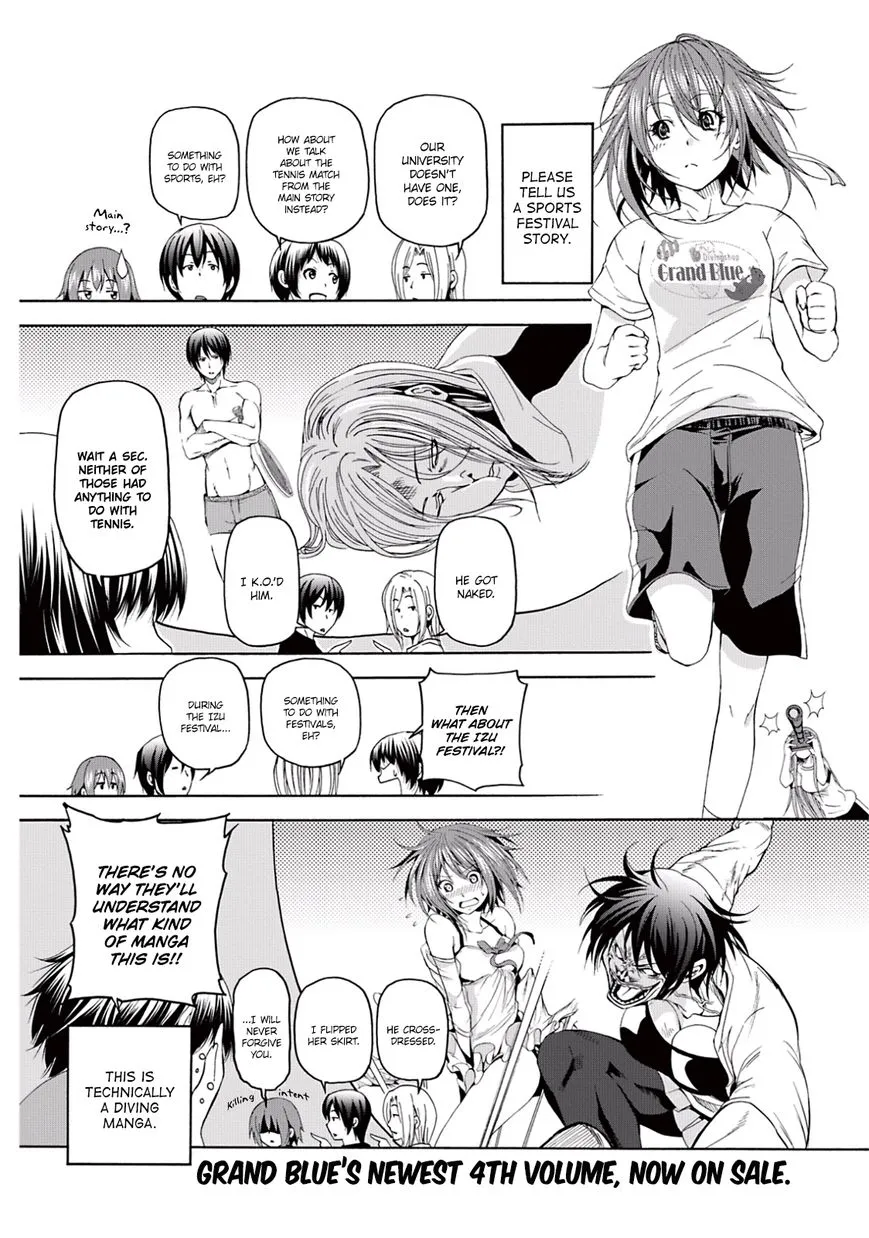 Grand Blue Chapter 17 page 58 - 
