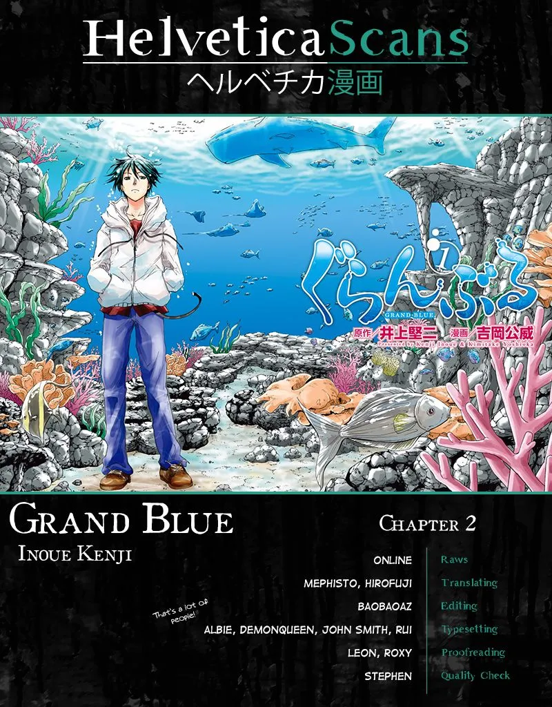 Grand Blue Chapter 2 page 1 - 