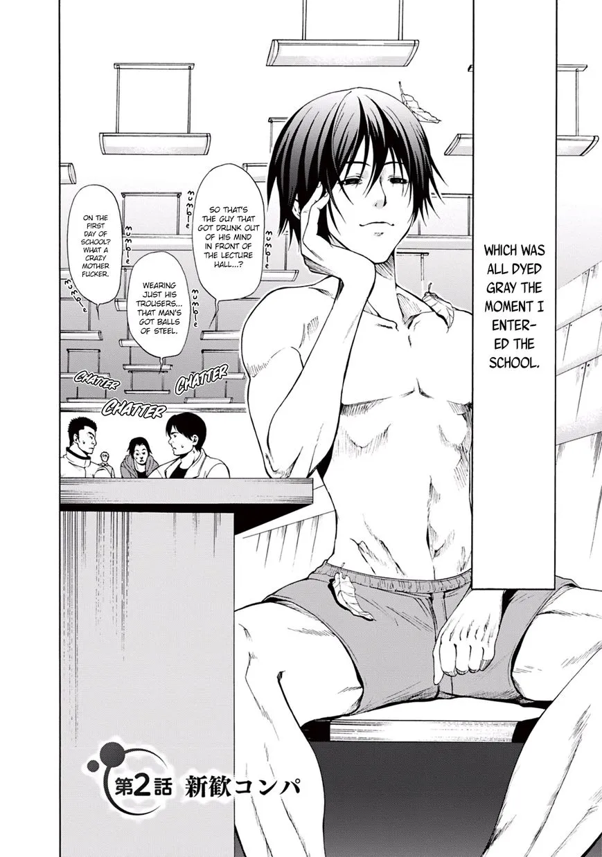 Grand Blue Chapter 2 page 3 - 