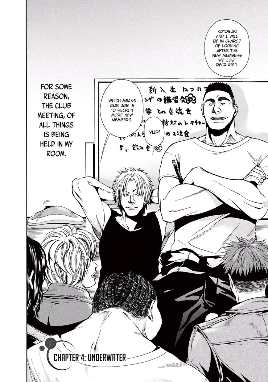 Grand Blue Chapter 4 page 3 - 