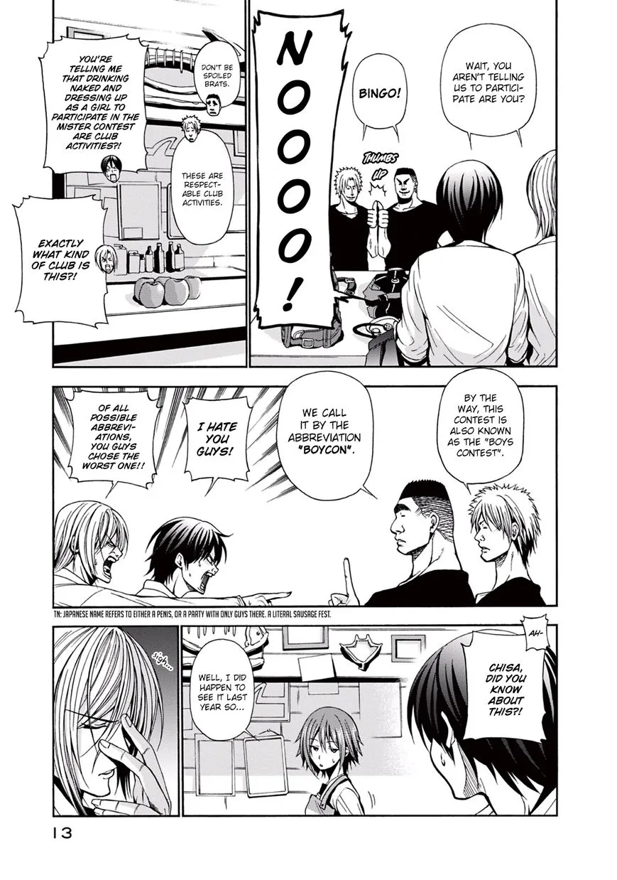 Grand Blue Chapter 5 page 13 - 