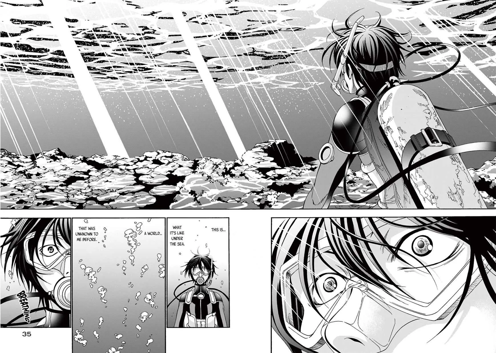 Grand Blue Chapter 5 page 34 - 