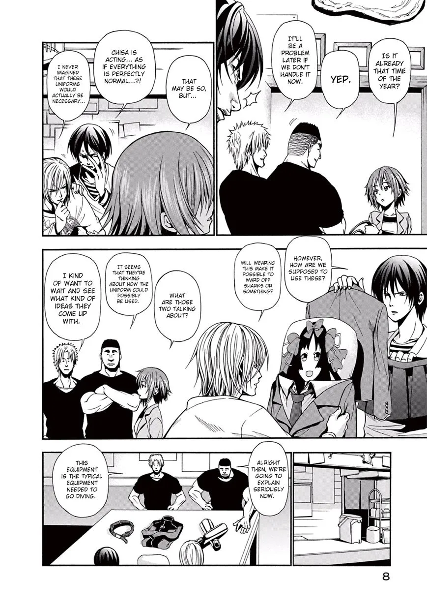 Grand Blue Chapter 5 page 8 - 