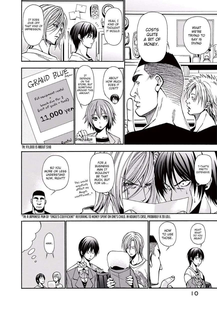 Grand Blue Chapter 5 page 10 - 