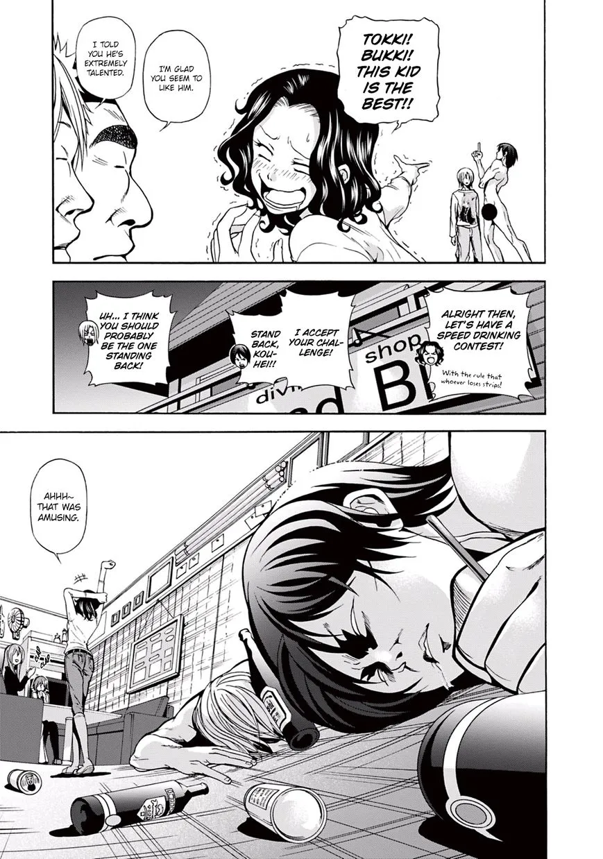 Grand Blue Chapter 6 page 35 - 
