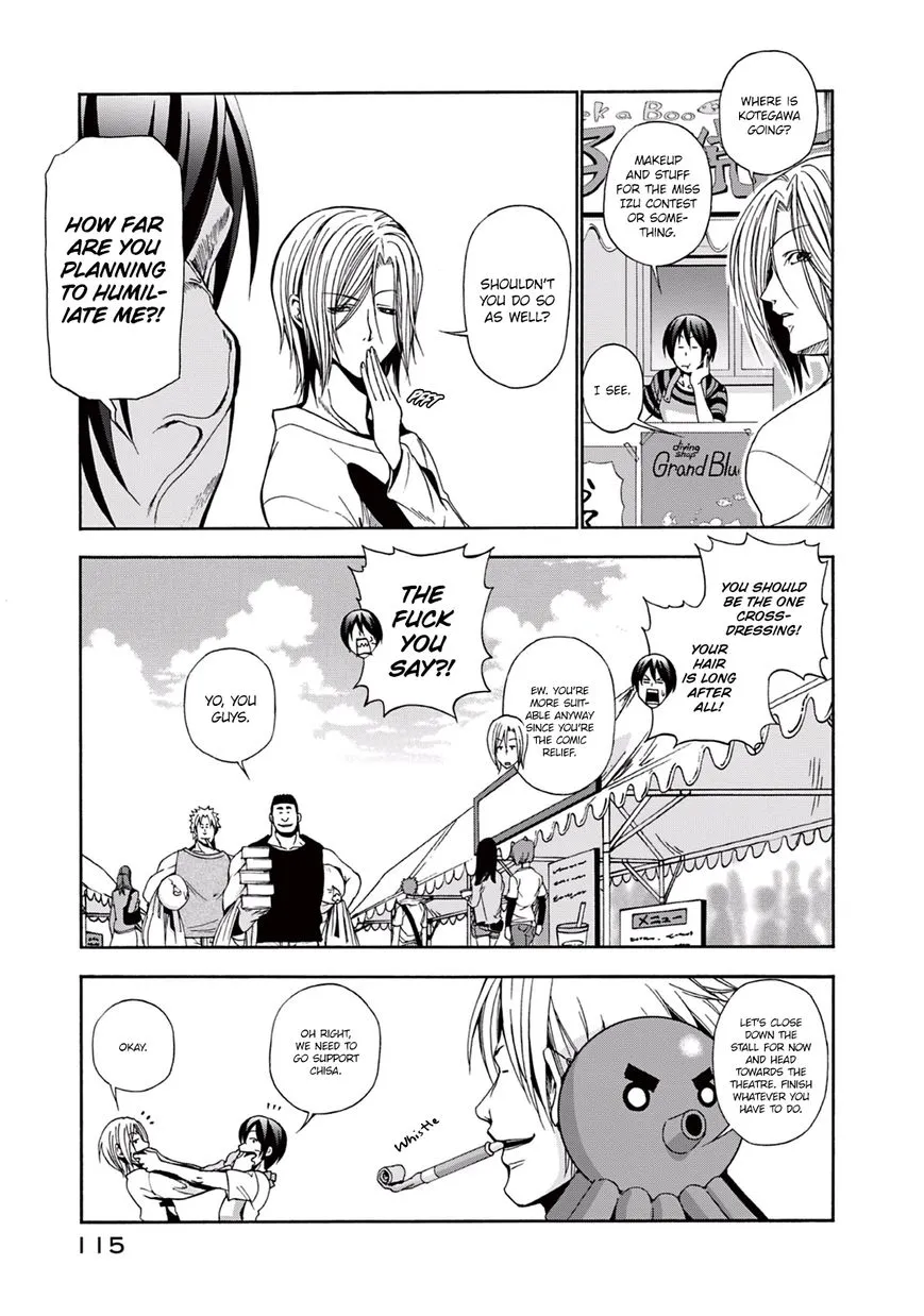 Grand Blue Chapter 7 page 28 - 
