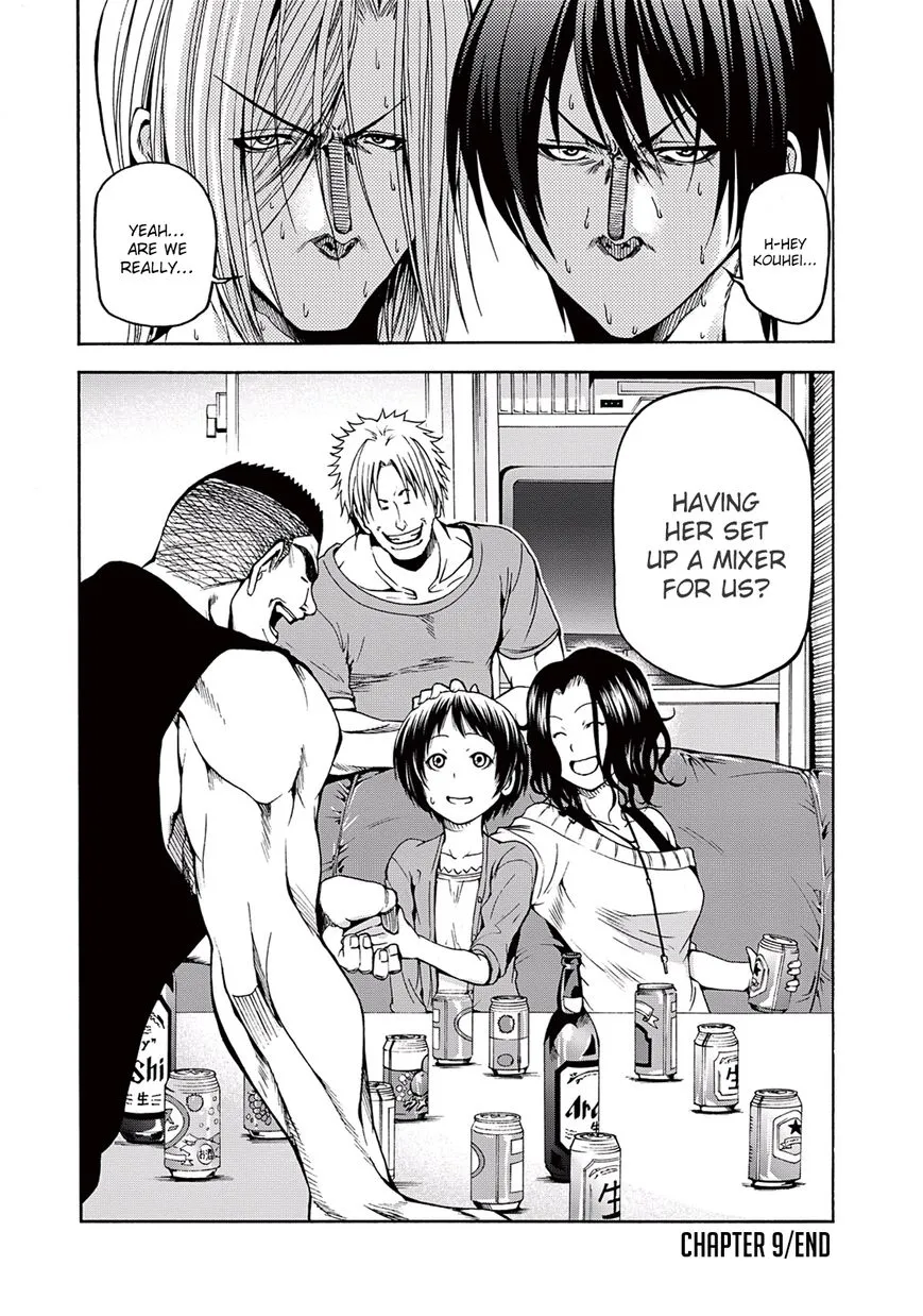 Grand Blue Chapter 9 page 36 - 