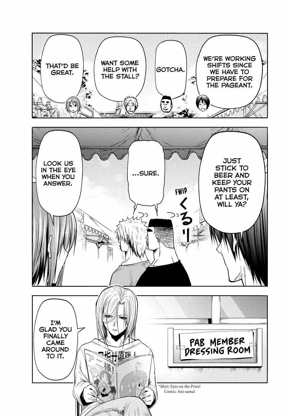 Grand Blue Chapter 93 page 17 - 