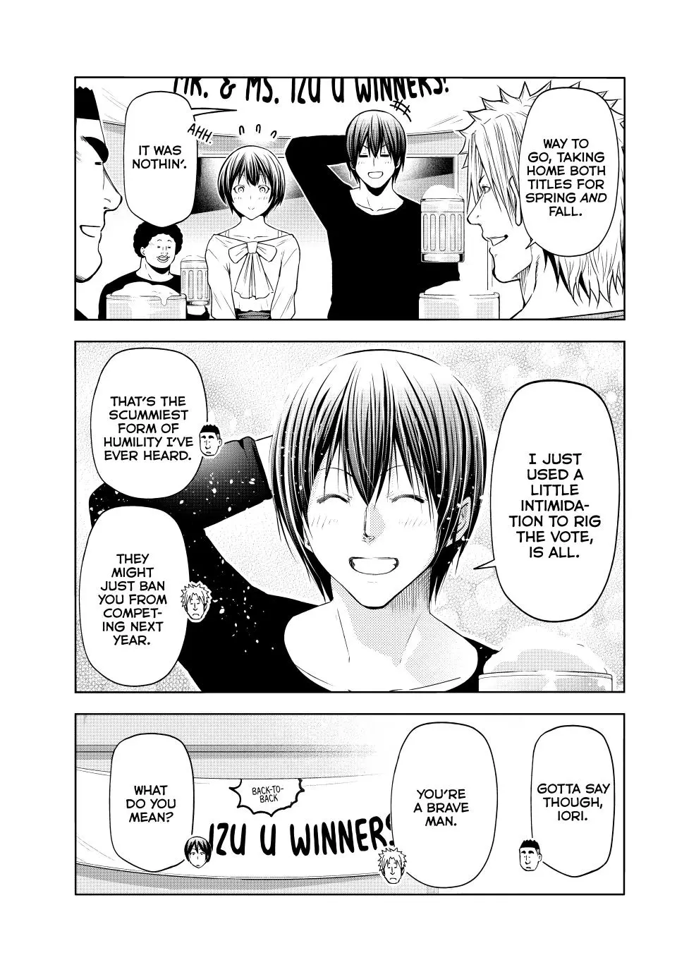 Grand Blue Chapter 94 page 16 - 