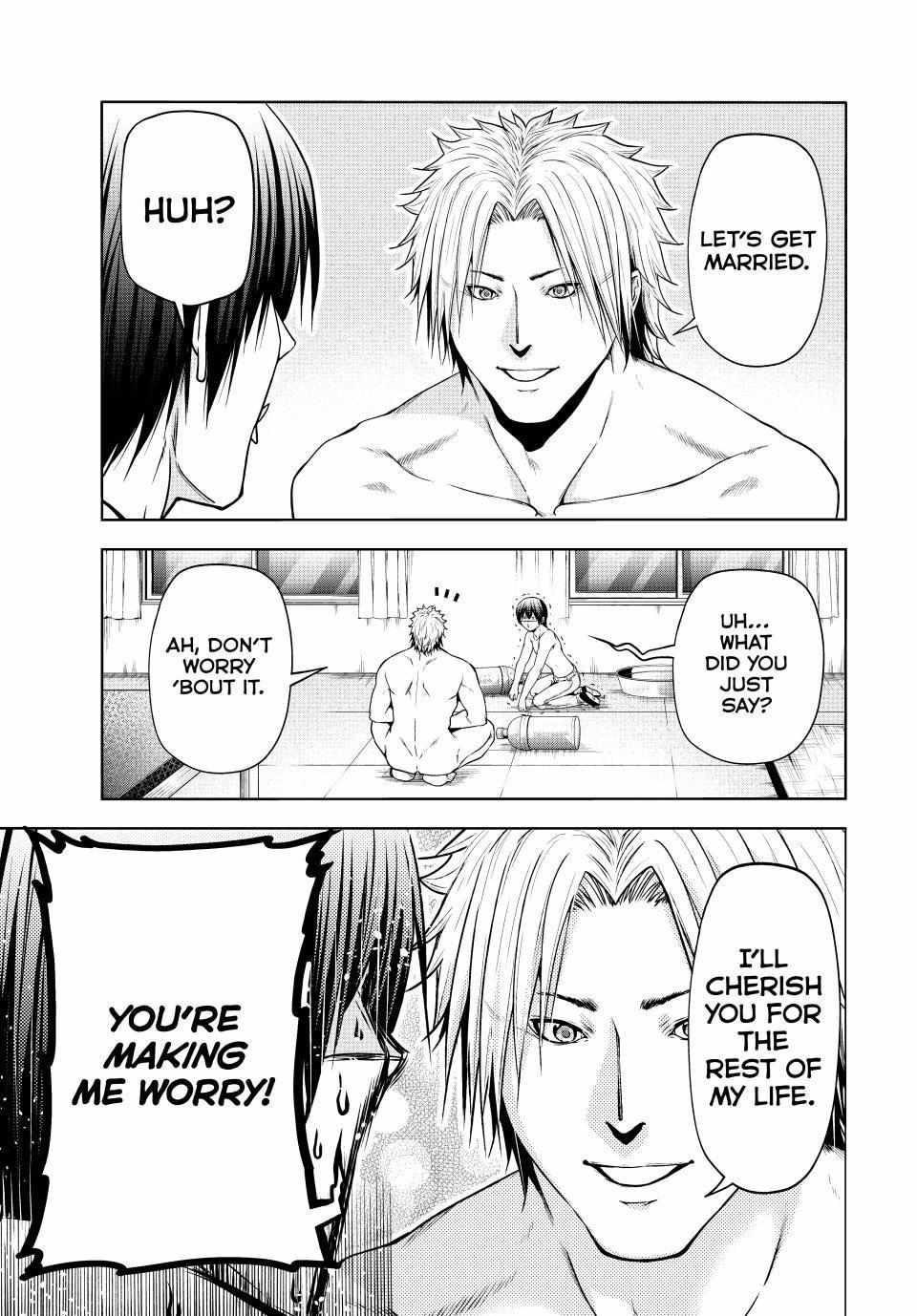 Grand Blue Chapter 95 page 16 - 