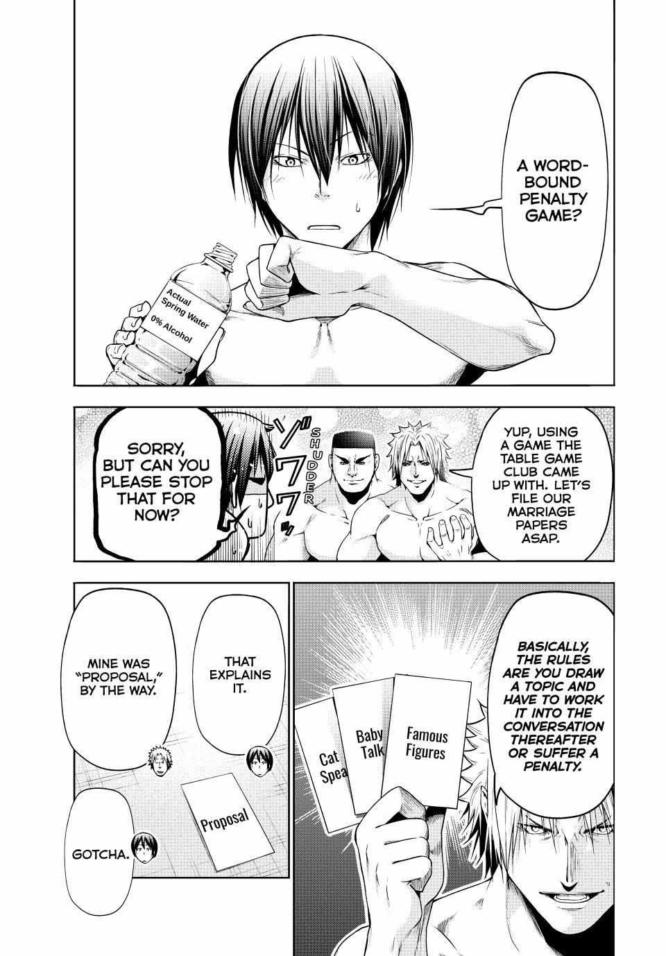 Grand Blue Chapter 95 page 17 - 