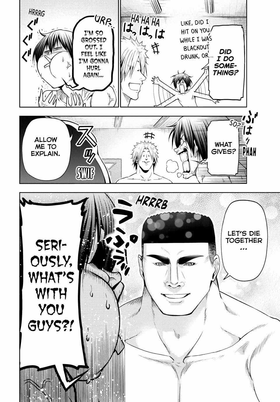 Grand Blue Chapter 95 page 18 - 